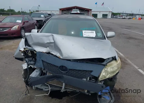 2010 Toyota Corolla Le из США, поврежденный, VIN 2T1BU4EE9AC377488